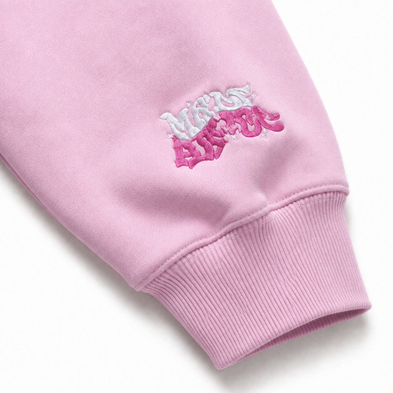 Lysm Puff print "hoodie" Pink