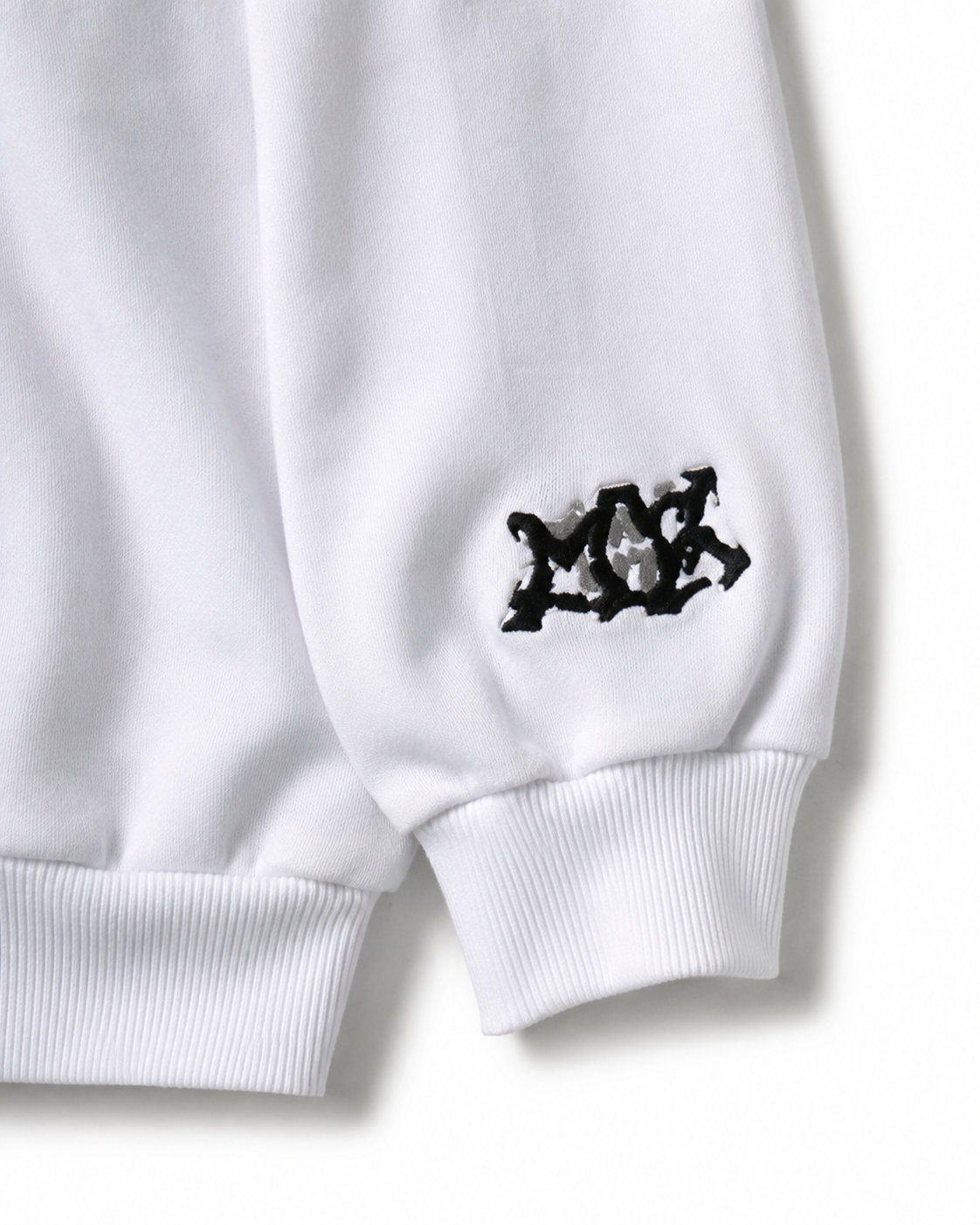 Lysm Puff print "hoodie" White